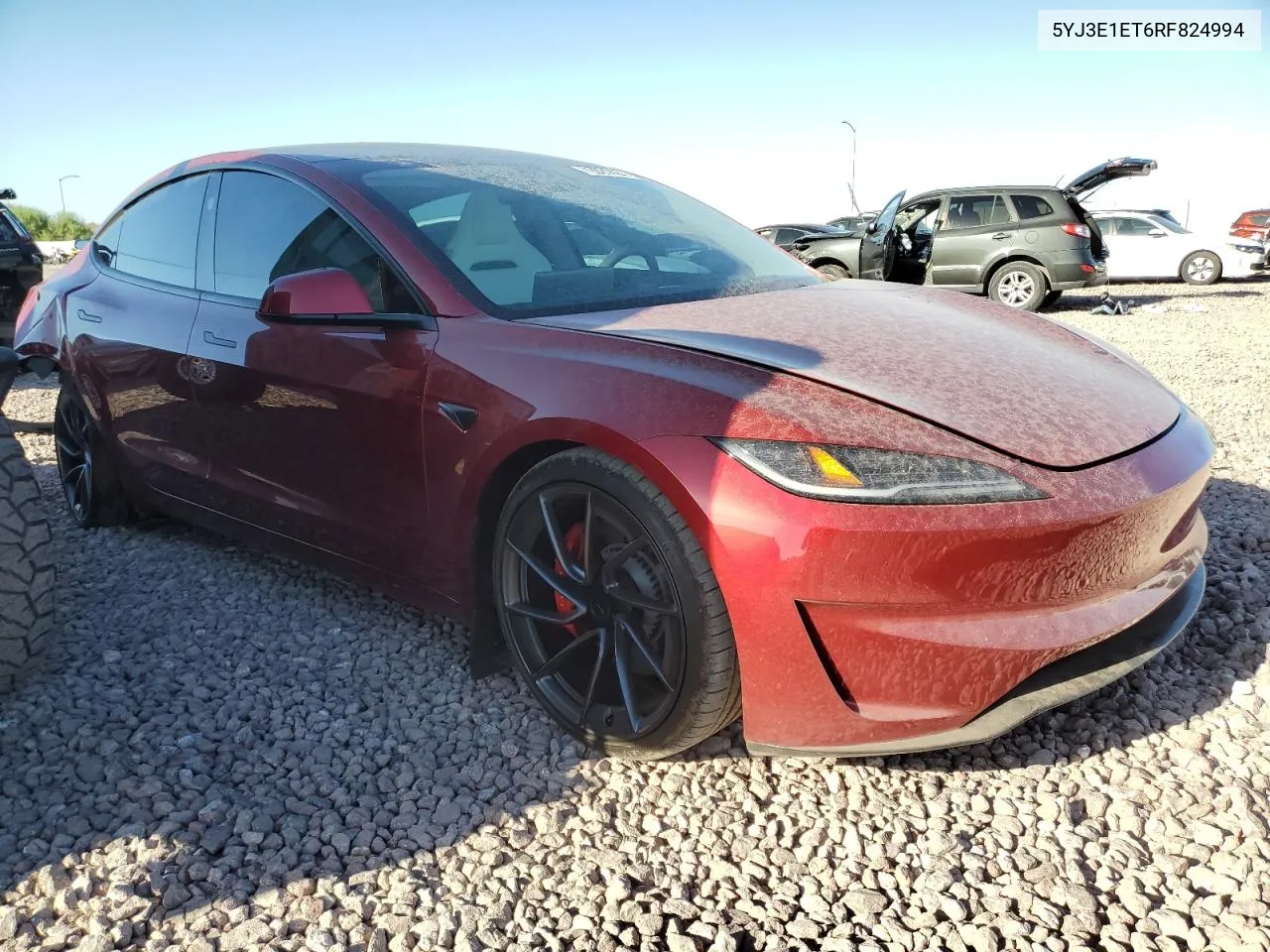 5YJ3E1ET6RF824994 2024 Tesla Model 3