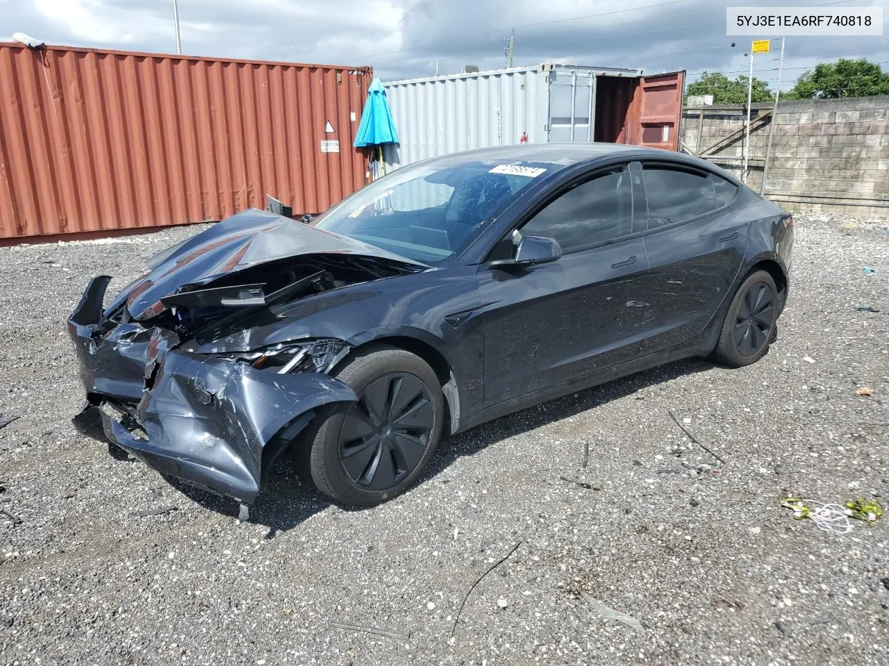 5YJ3E1EA6RF740818 2024 Tesla Model 3