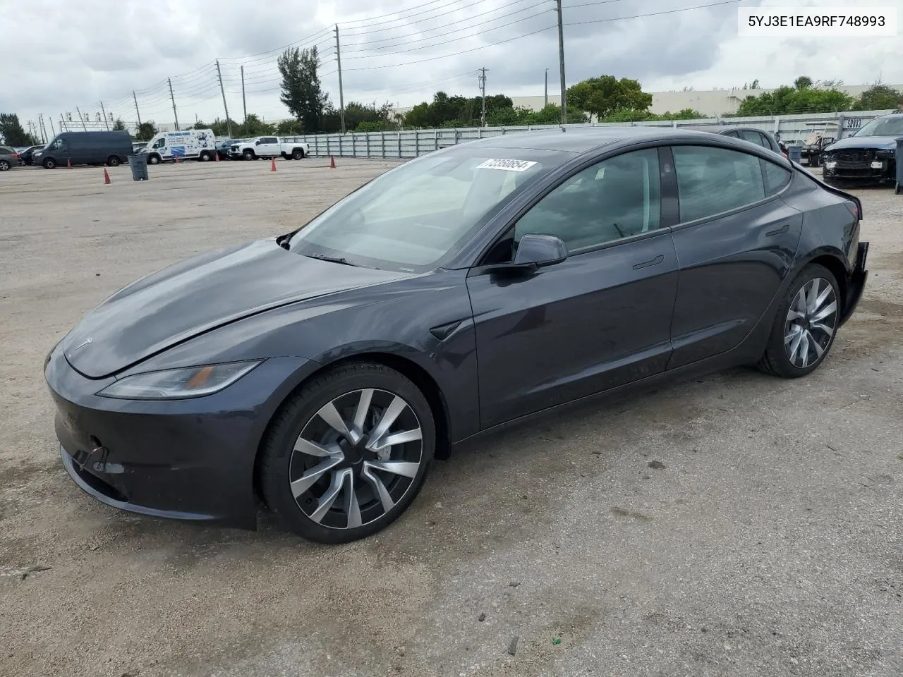 2024 Tesla Model 3 VIN: 5YJ3E1EA9RF748993 Lot: 72350854