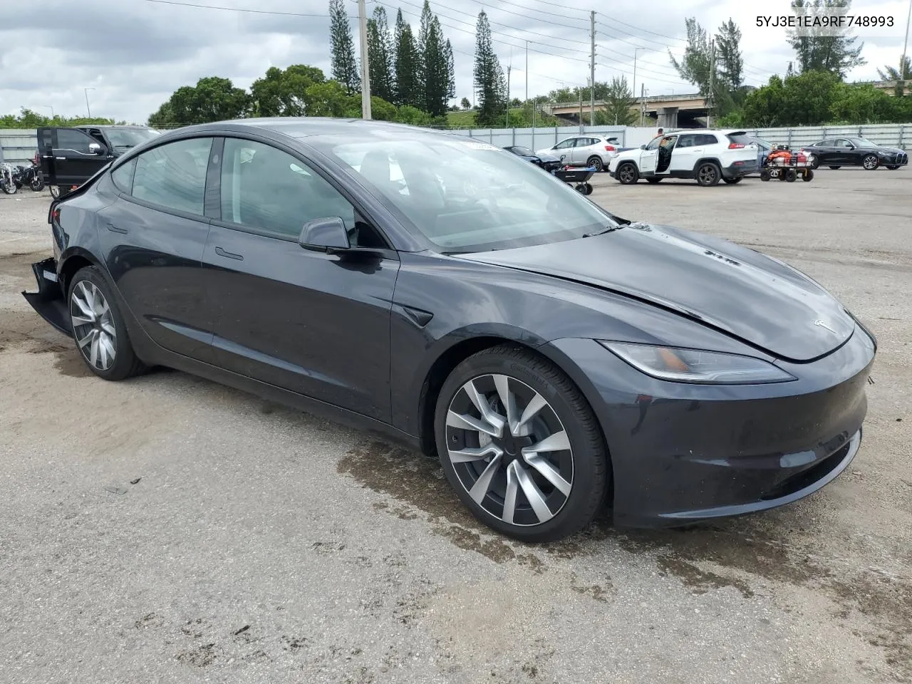 2024 Tesla Model 3 VIN: 5YJ3E1EA9RF748993 Lot: 72350854