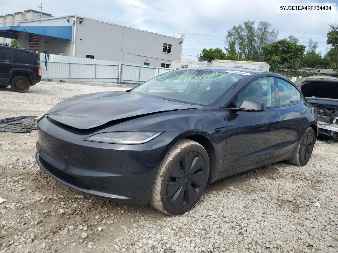 5YJ3E1EA4RF734404 2024 Tesla Model 3