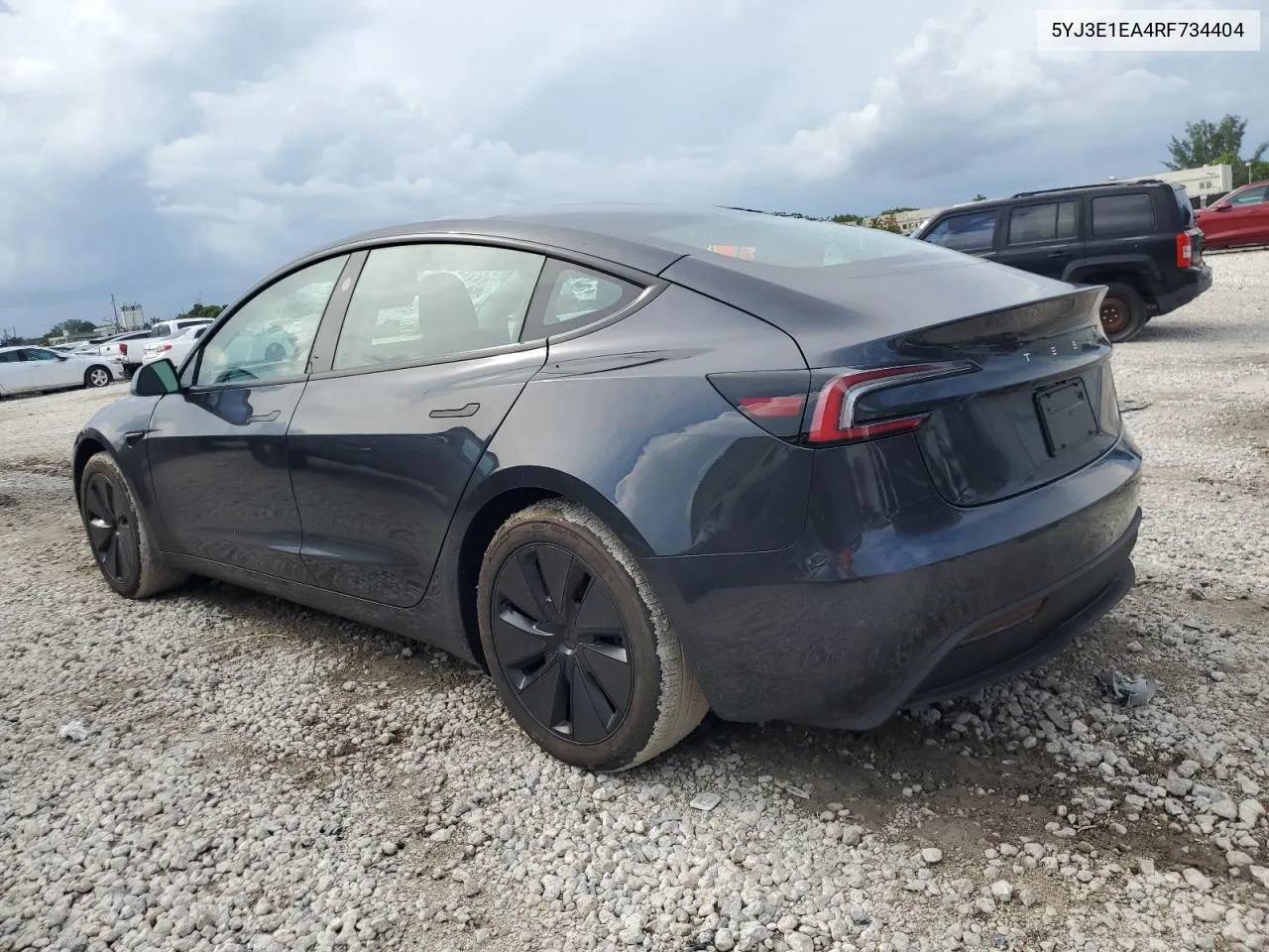 2024 Tesla Model 3 VIN: 5YJ3E1EA4RF734404 Lot: 72390054