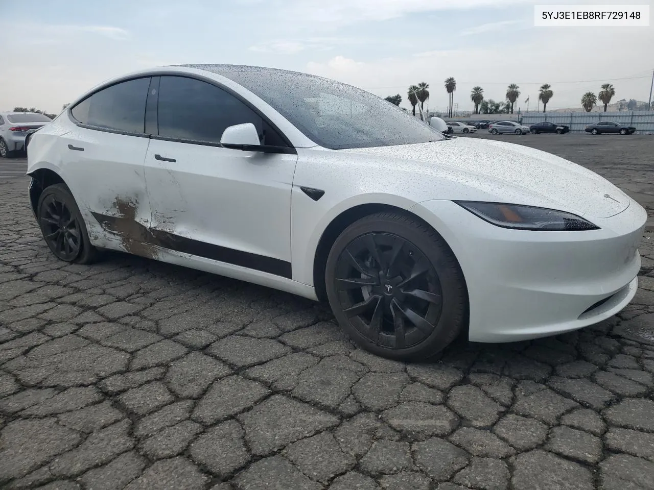 5YJ3E1EB8RF729148 2024 Tesla Model 3