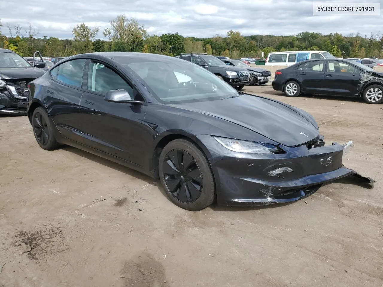 5YJ3E1EB3RF791931 2024 Tesla Model 3