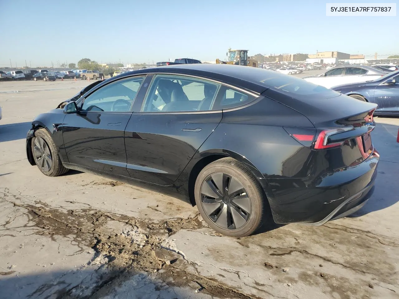 2024 Tesla Model 3 VIN: 5YJ3E1EA7RF757837 Lot: 72978394