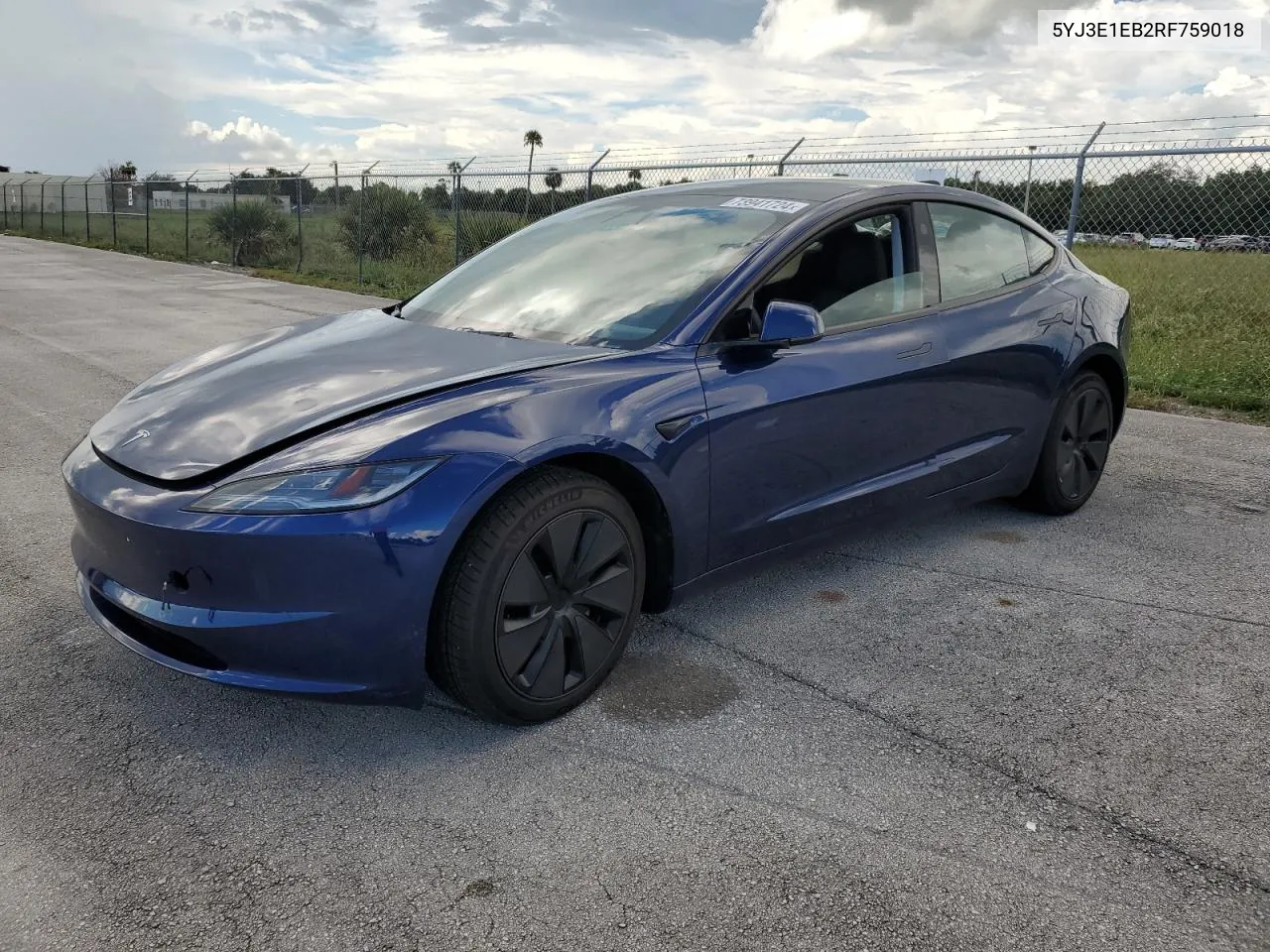 5YJ3E1EB2RF759018 2024 Tesla Model 3