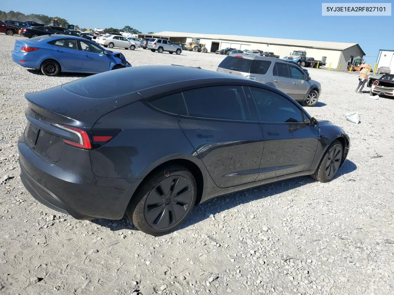 2024 Tesla Model 3 VIN: 5YJ3E1EA2RF827101 Lot: 75662624