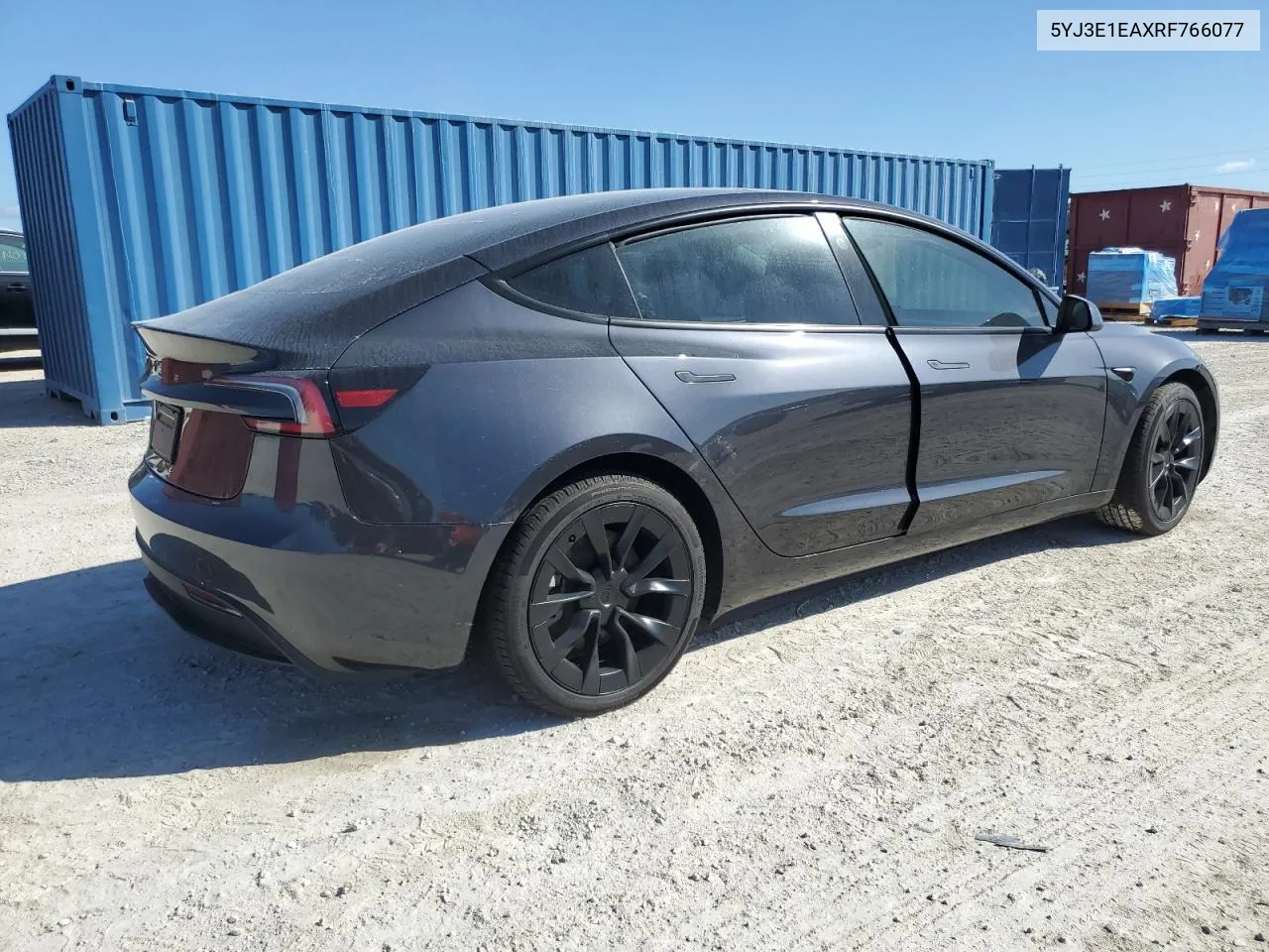 5YJ3E1EAXRF766077 2024 Tesla Model 3