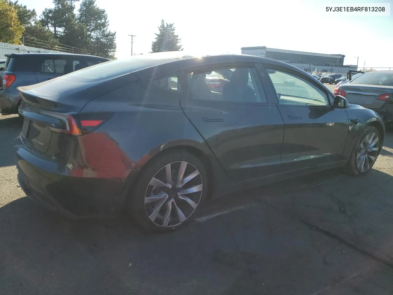 2024 Tesla Model 3 VIN: 5YJ3E1EB4RF813208 Lot: 78831334