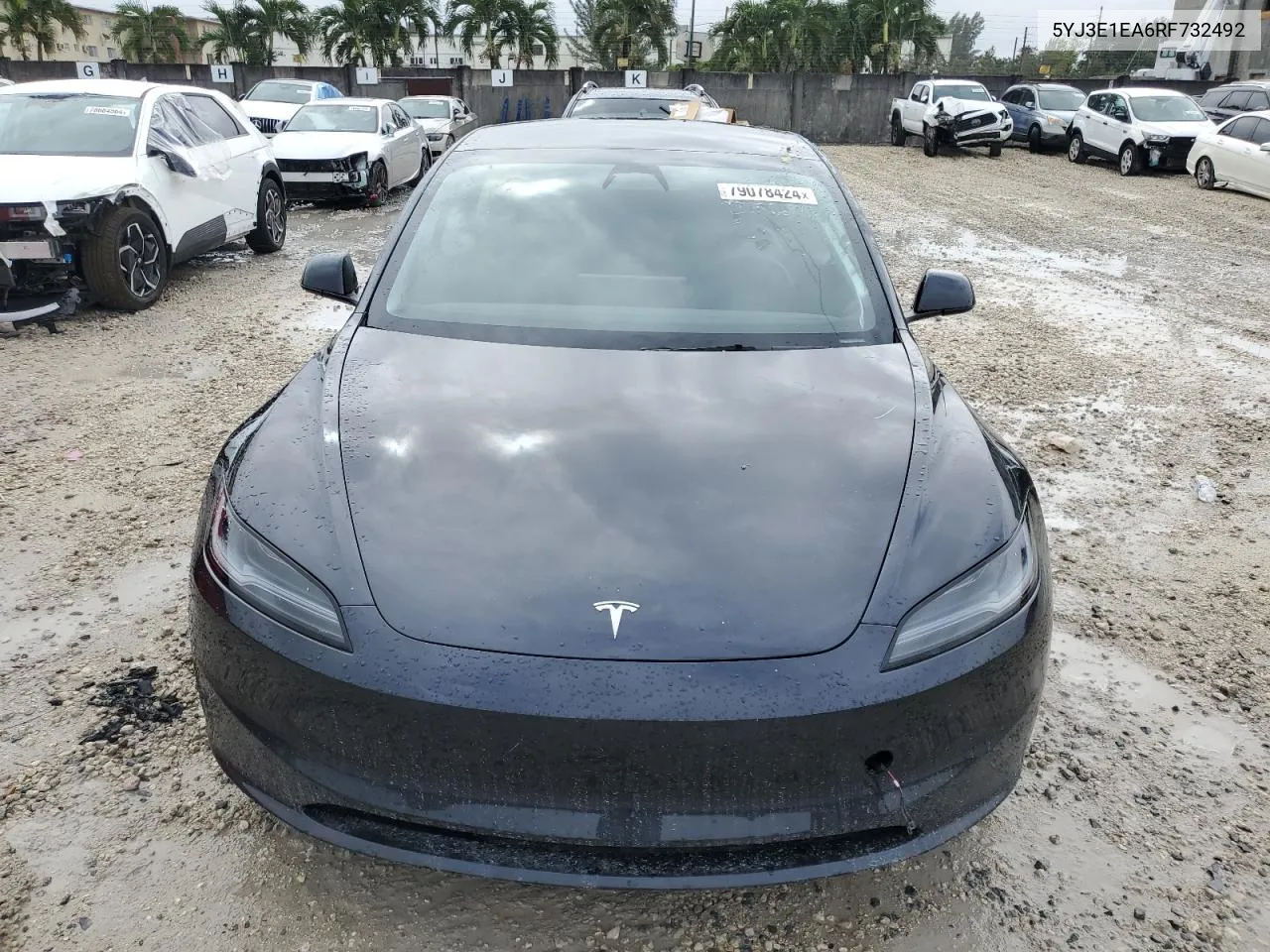 5YJ3E1EA6RF732492 2024 Tesla Model 3