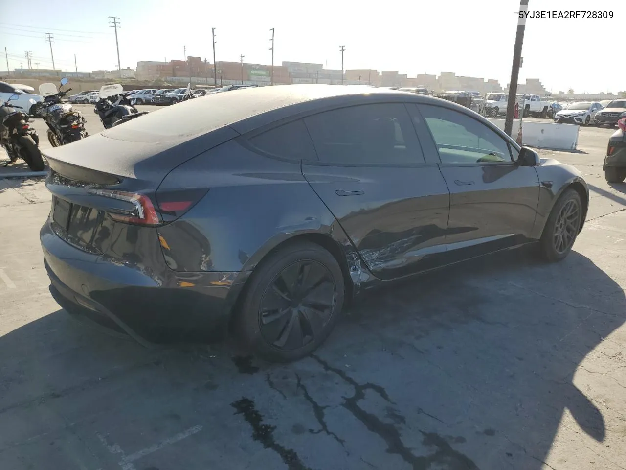 2024 Tesla Model 3 VIN: 5YJ3E1EA2RF728309 Lot: 79130884