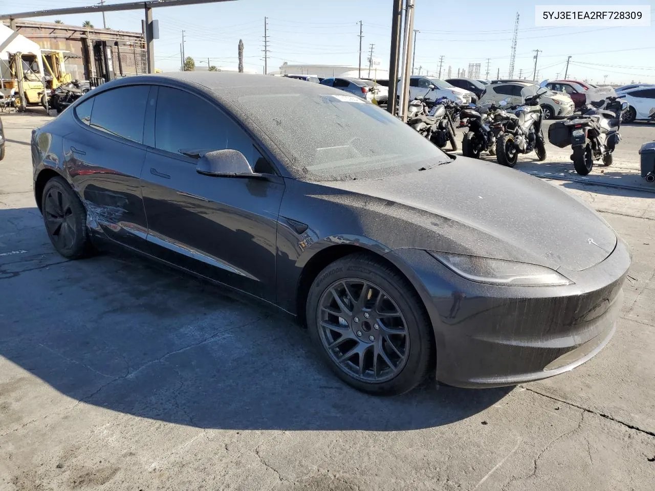 2024 Tesla Model 3 VIN: 5YJ3E1EA2RF728309 Lot: 79130884