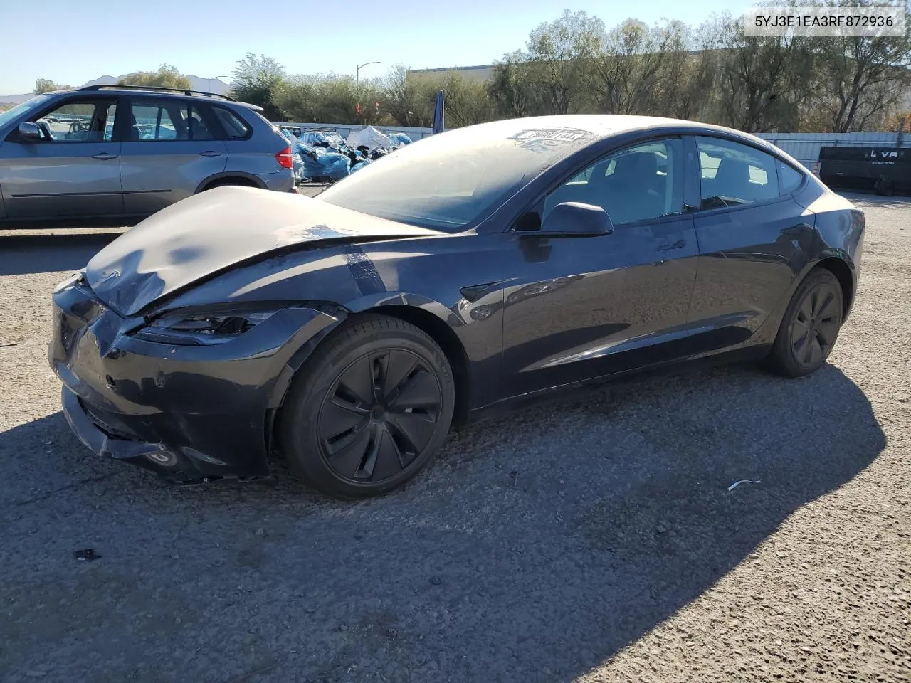 2024 Tesla Model 3 VIN: 5YJ3E1EA3RF872936 Lot: 79802144