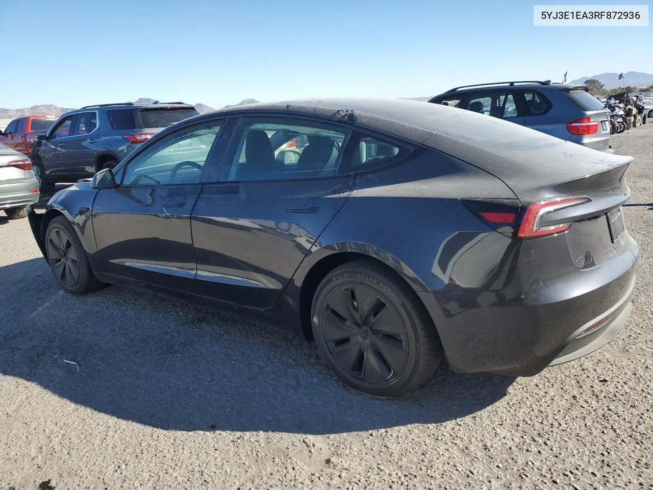 2024 Tesla Model 3 VIN: 5YJ3E1EA3RF872936 Lot: 79802144