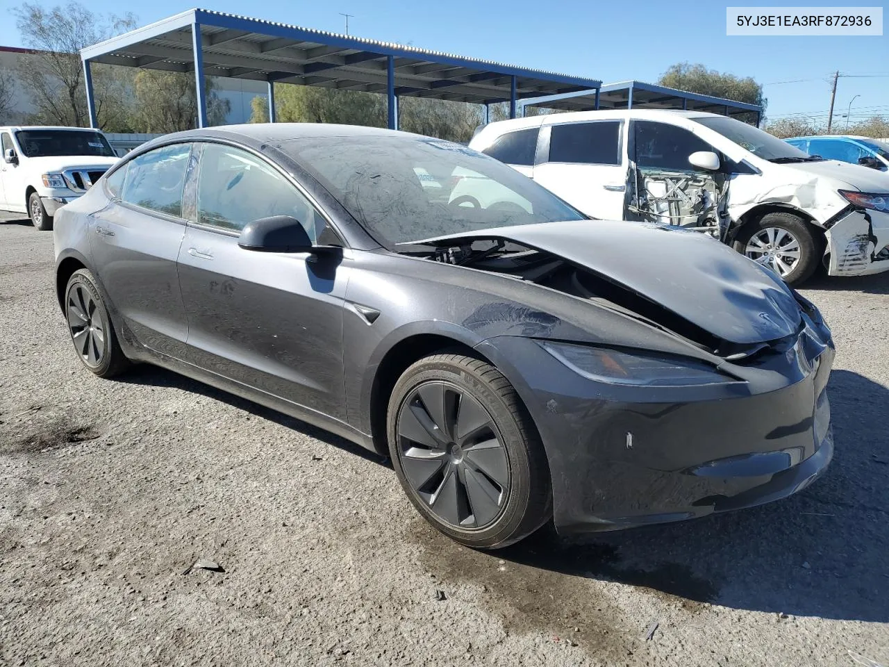 2024 Tesla Model 3 VIN: 5YJ3E1EA3RF872936 Lot: 79802144