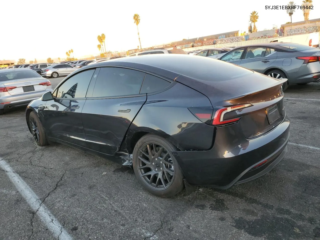 2024 Tesla Model 3 VIN: 5YJ3E1EBXRF769442 Lot: 80015974