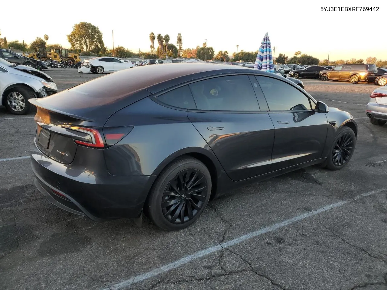 2024 Tesla Model 3 VIN: 5YJ3E1EBXRF769442 Lot: 80015974