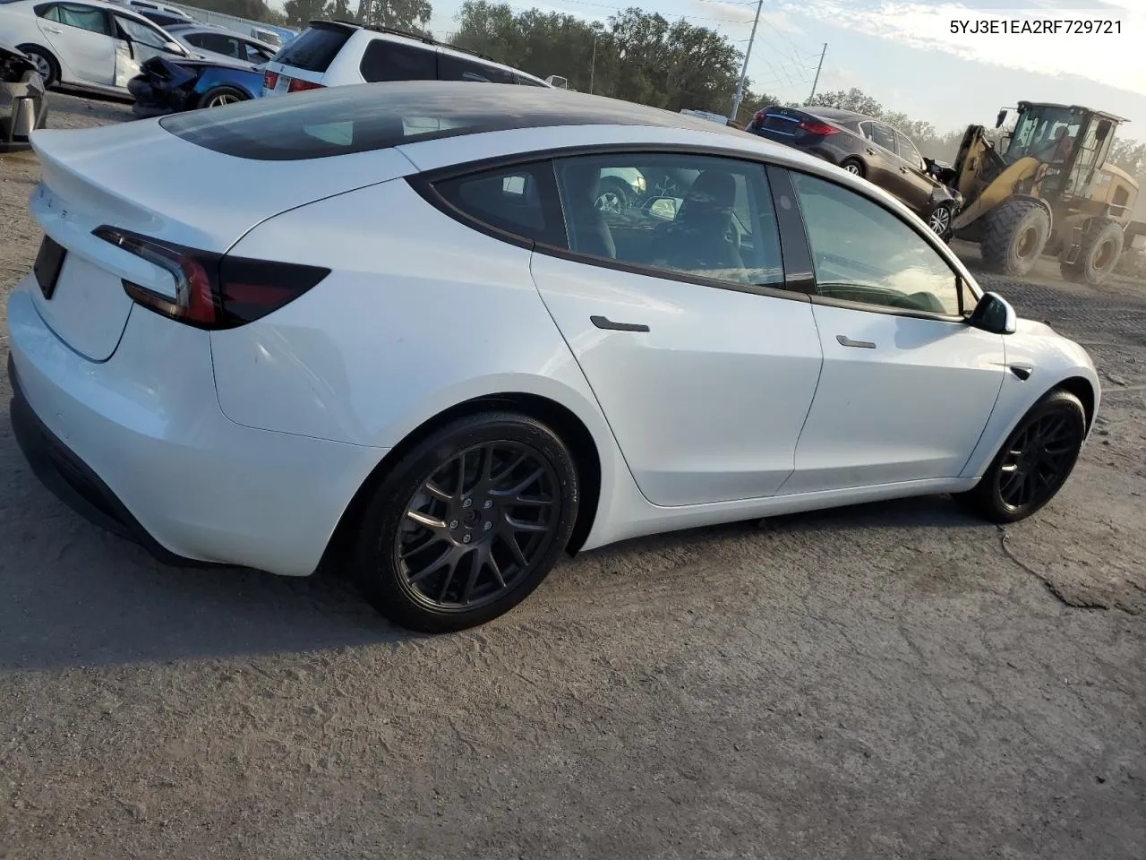 2024 Tesla Model 3 VIN: 5YJ3E1EA2RF729721 Lot: 80730264