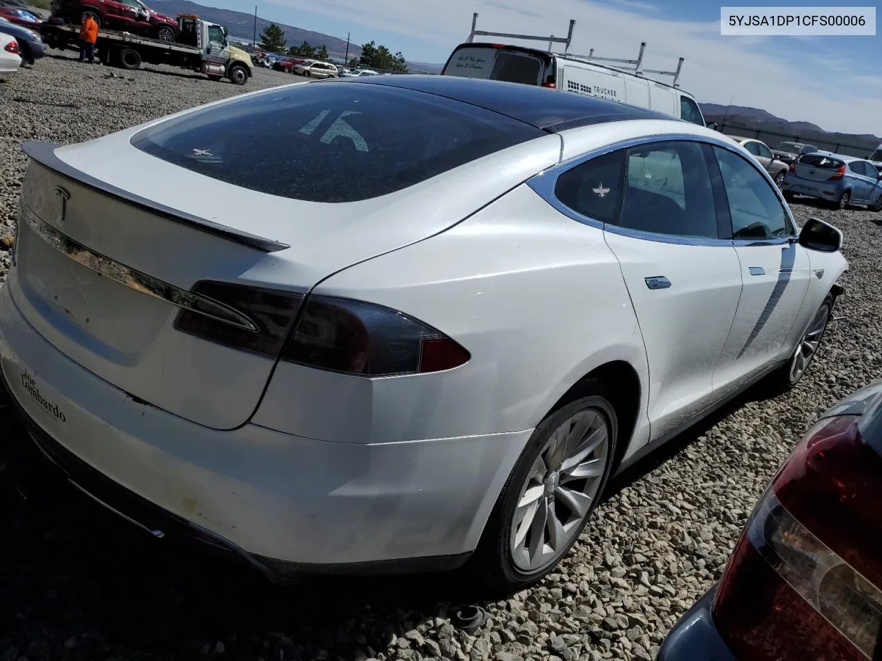 5YJSA1DP1CFS00006 2012 Tesla Model S