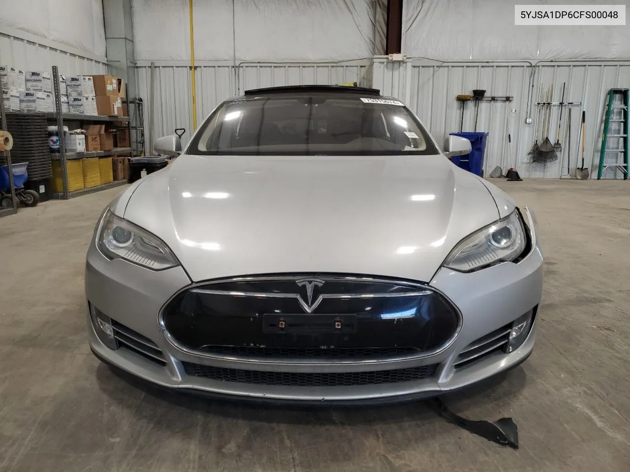 2012 Tesla Model S VIN: 5YJSA1DP6CFS00048 Lot: 75315674