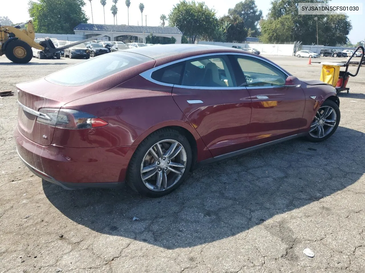 2012 Tesla Model S VIN: 5YJSA1DN5CFS01030 Lot: 75570684