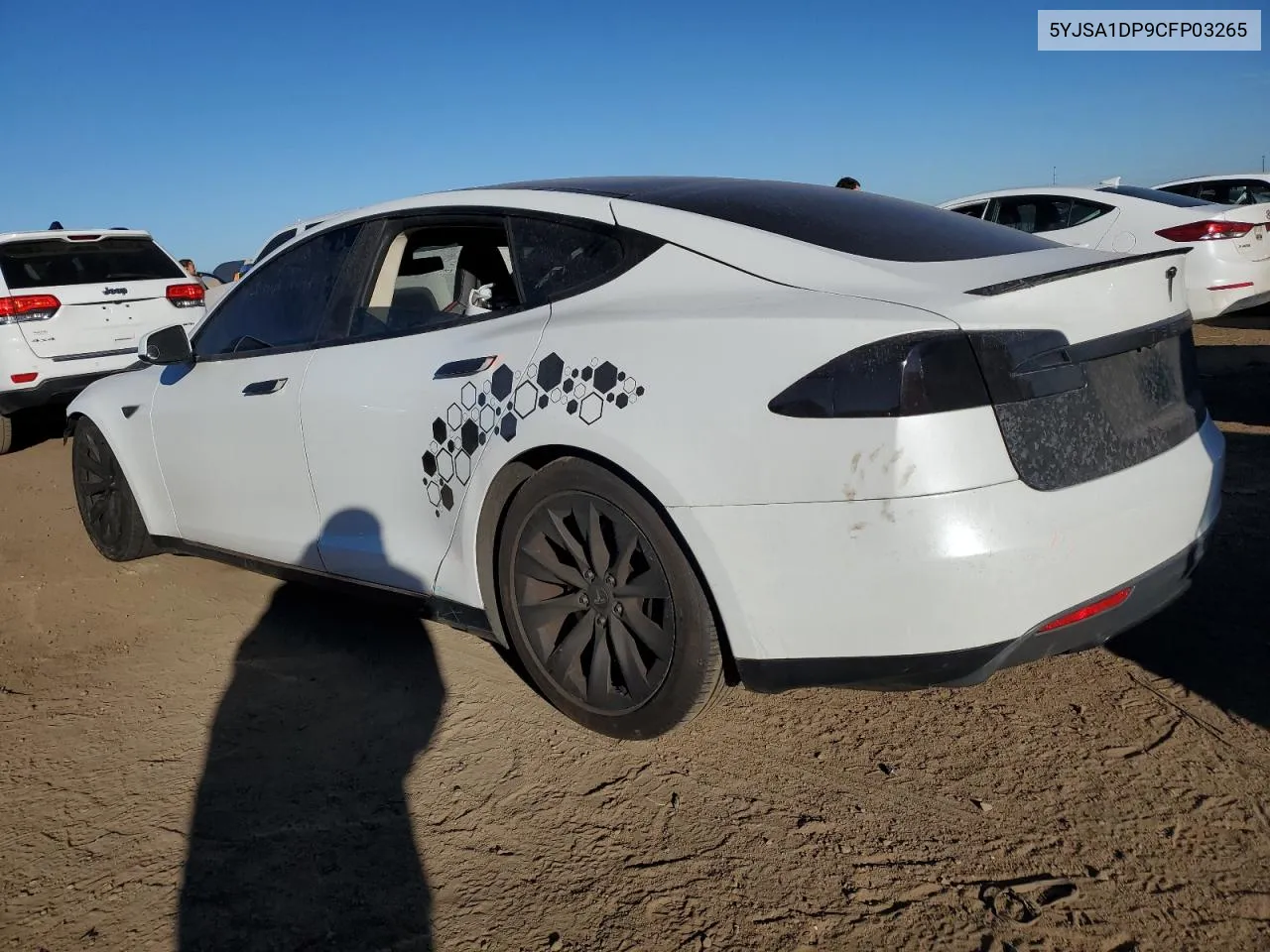 2012 Tesla Model S VIN: 5YJSA1DP9CFP03265 Lot: 76901144