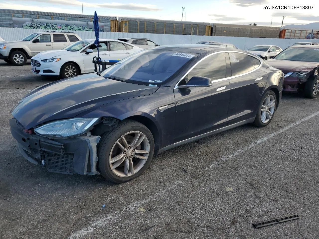 2013 Tesla Model S VIN: 5YJSA1CN1DFP13807 Lot: 46649864