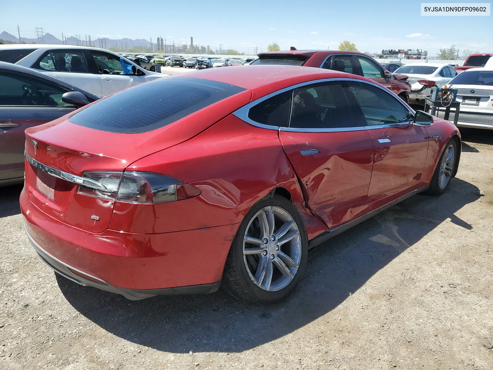 2013 Tesla Model S VIN: 5YJSA1DN9DFP09602 Lot: 52683914