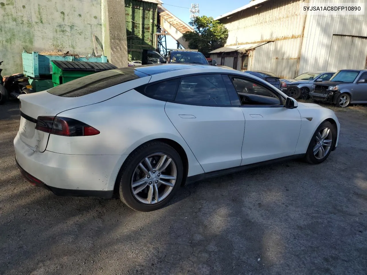 2013 Tesla Model S VIN: 5YJSA1AC8DFP10890 Lot: 60735174