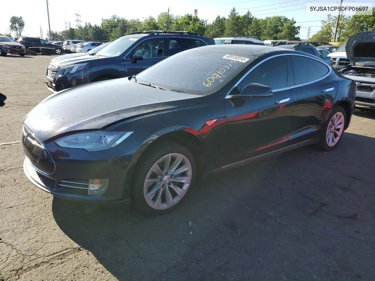 2013 Tesla Model S VIN: 5YJSA1CP5DFP06697 Lot: 60910314