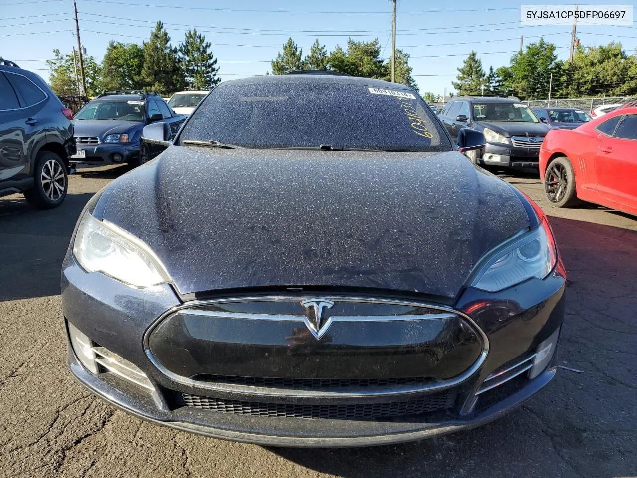 2013 Tesla Model S VIN: 5YJSA1CP5DFP06697 Lot: 60910314