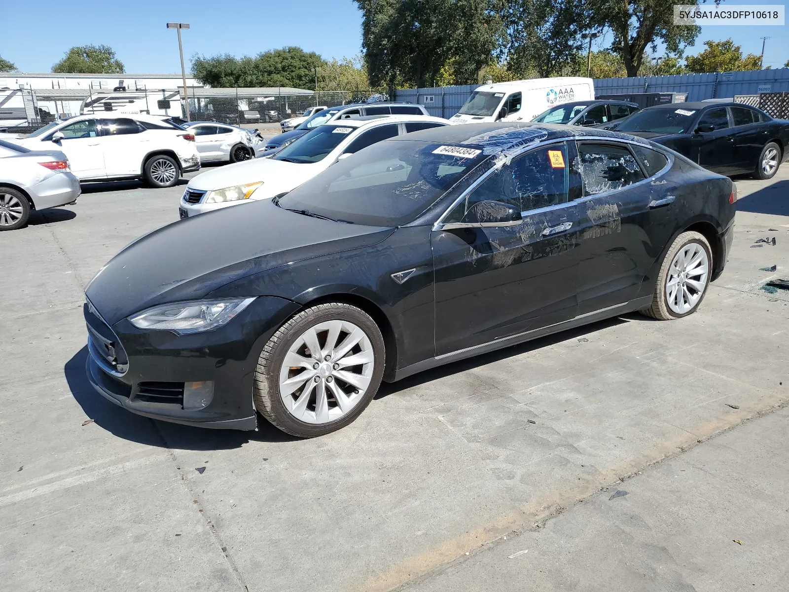 2013 Tesla Model S VIN: 5YJSA1AC3DFP10618 Lot: 64804384