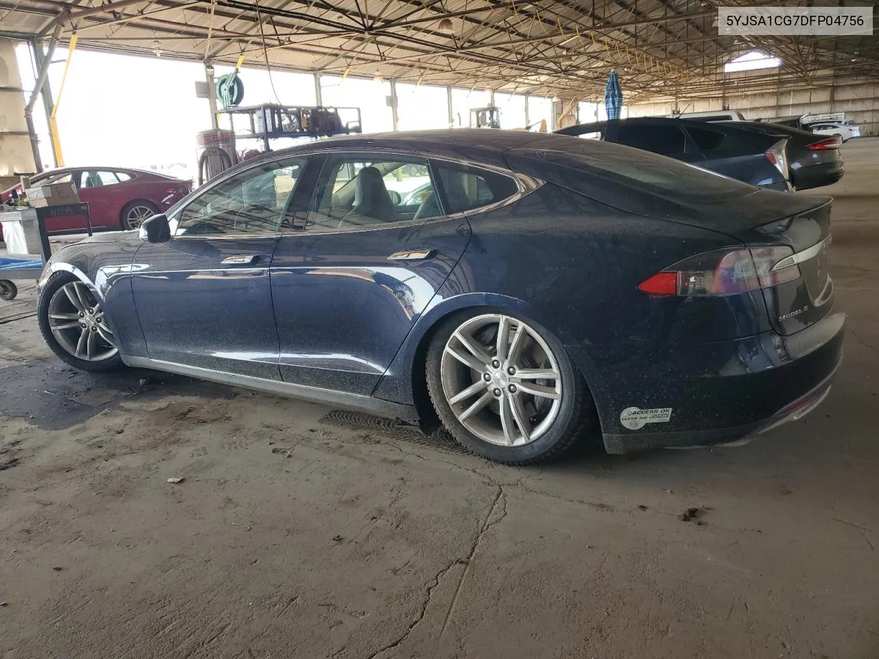 2013 Tesla Model S VIN: 5YJSA1CG7DFP04756 Lot: 65297034