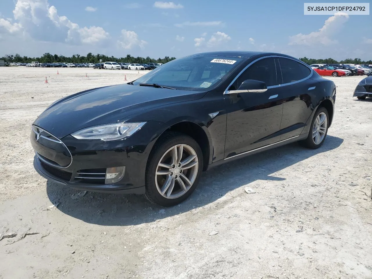 2013 Tesla Model S VIN: 5YJSA1CP1DFP24792 Lot: 66676244