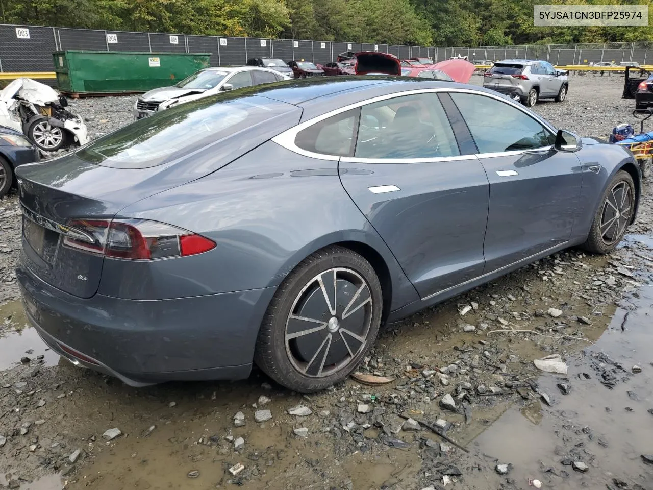 2013 Tesla Model S VIN: 5YJSA1CN3DFP25974 Lot: 68071244