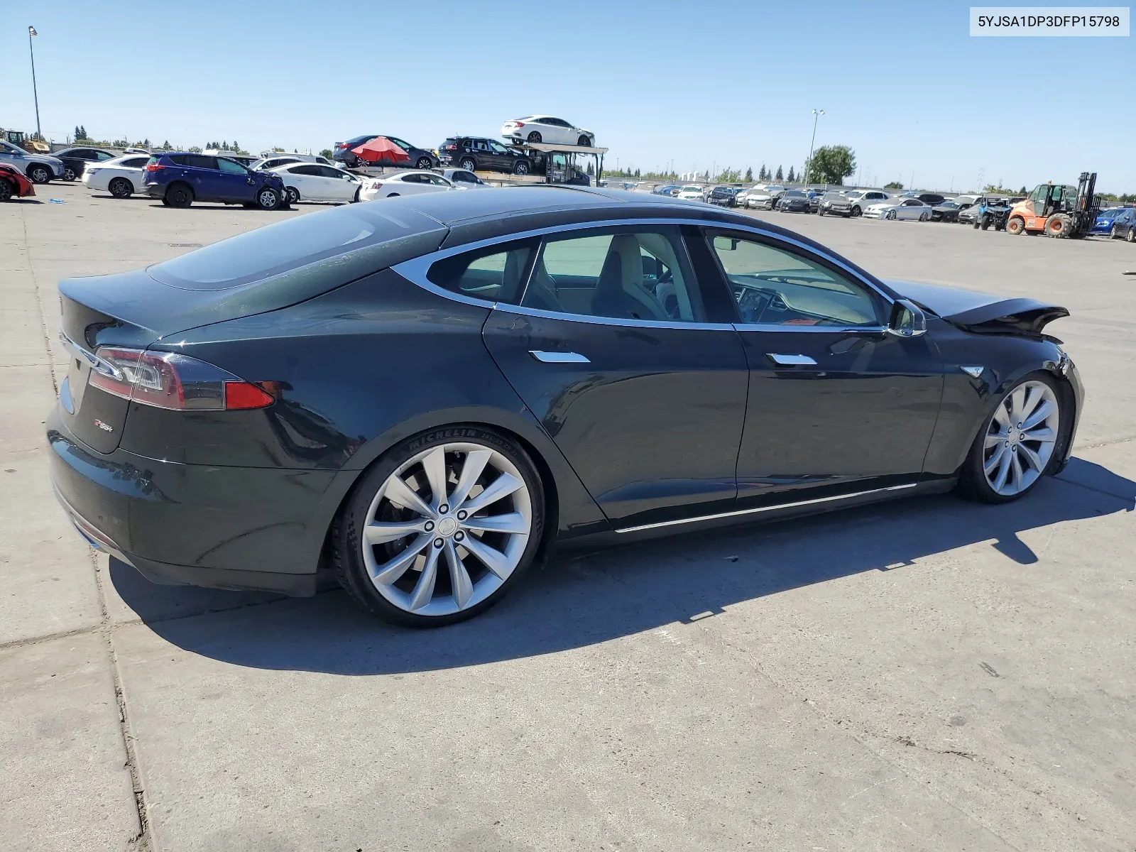 2013 Tesla Model S VIN: 5YJSA1DP3DFP15798 Lot: 68639894