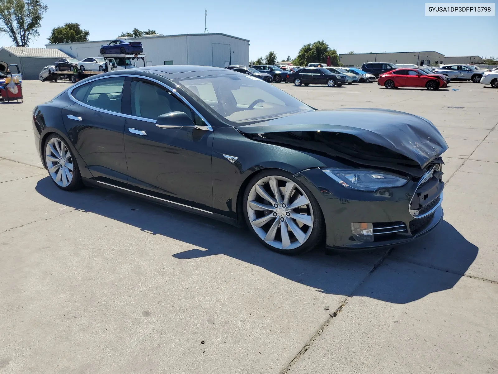 2013 Tesla Model S VIN: 5YJSA1DP3DFP15798 Lot: 68639894