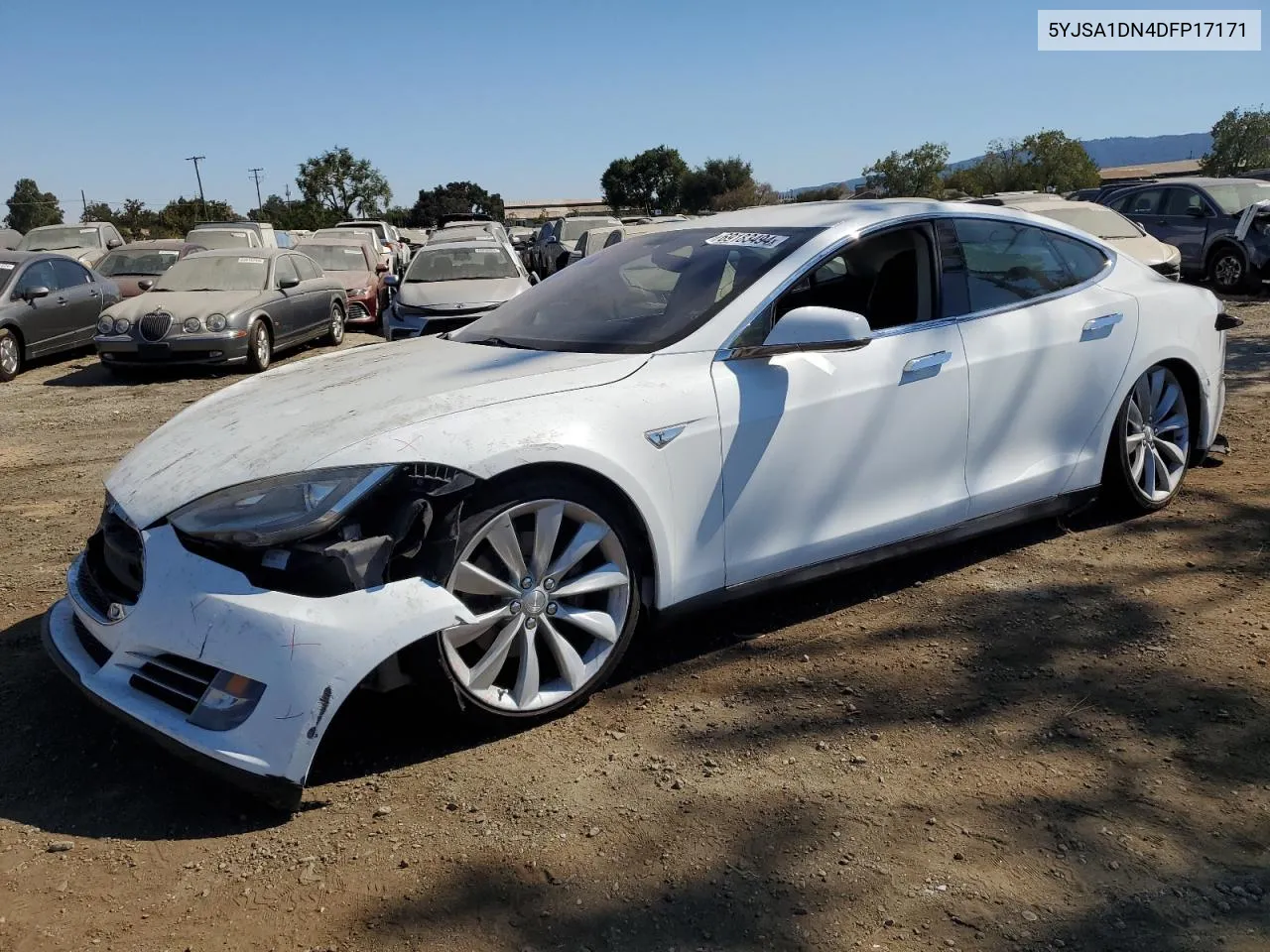 2013 Tesla Model S VIN: 5YJSA1DN4DFP17171 Lot: 69183494