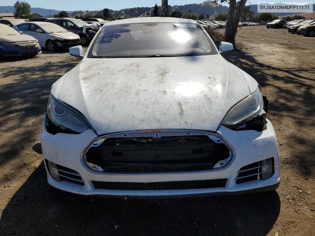 2013 Tesla Model S VIN: 5YJSA1DN4DFP17171 Lot: 69183494