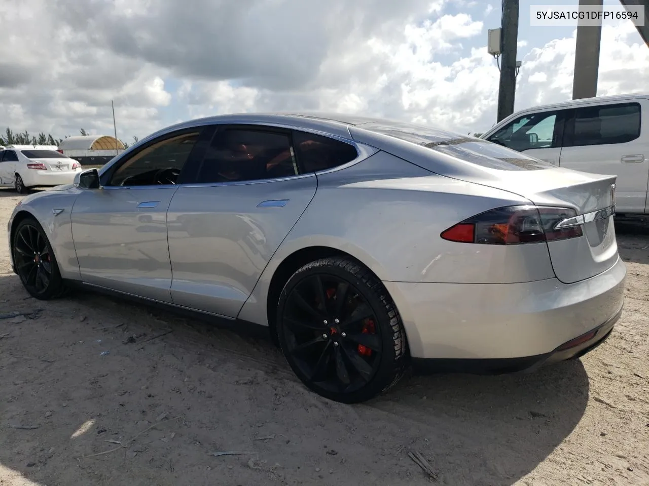 2013 Tesla Model S VIN: 5YJSA1CG1DFP16594 Lot: 69311364