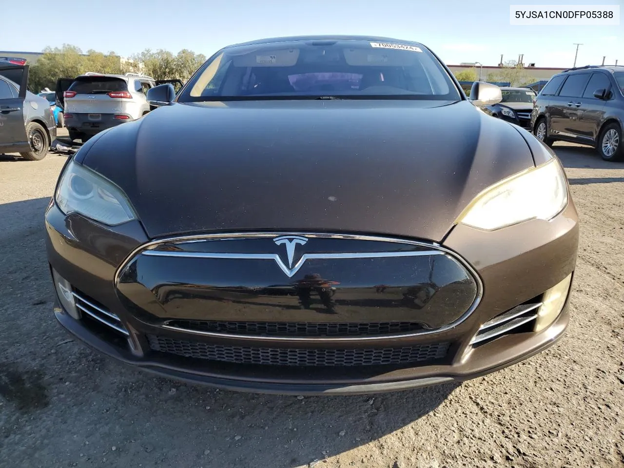 2013 Tesla Model S VIN: 5YJSA1CN0DFP05388 Lot: 70053424