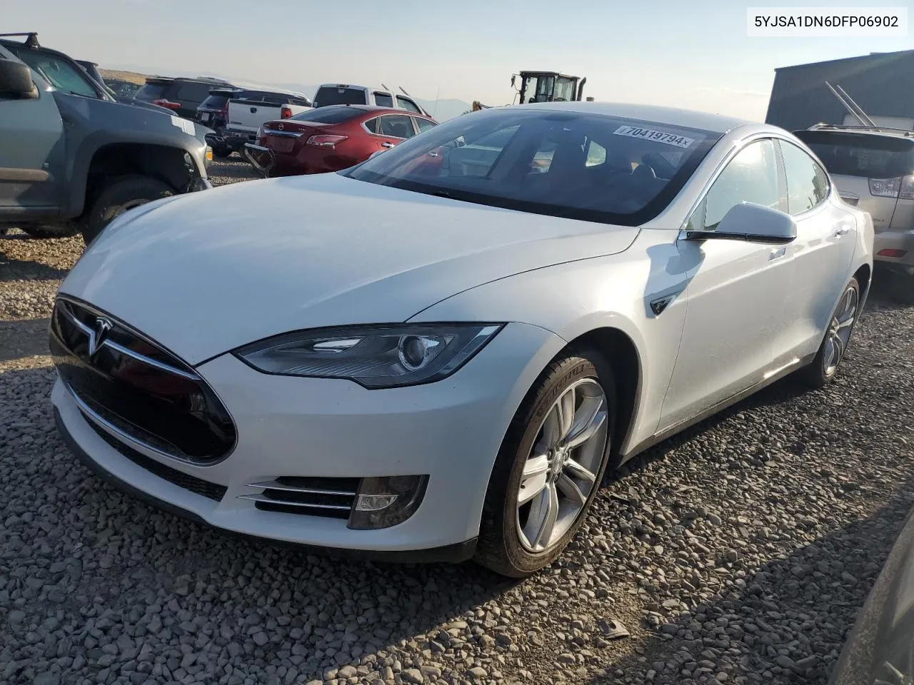 2013 Tesla Model S VIN: 5YJSA1DN6DFP06902 Lot: 70419794