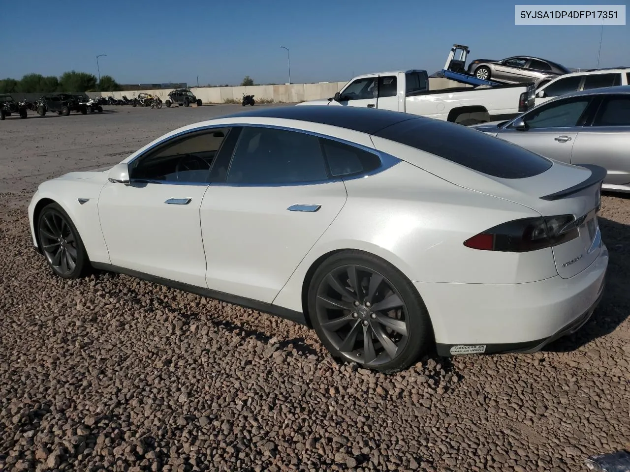 2013 Tesla Model S VIN: 5YJSA1DP4DFP17351 Lot: 70619364