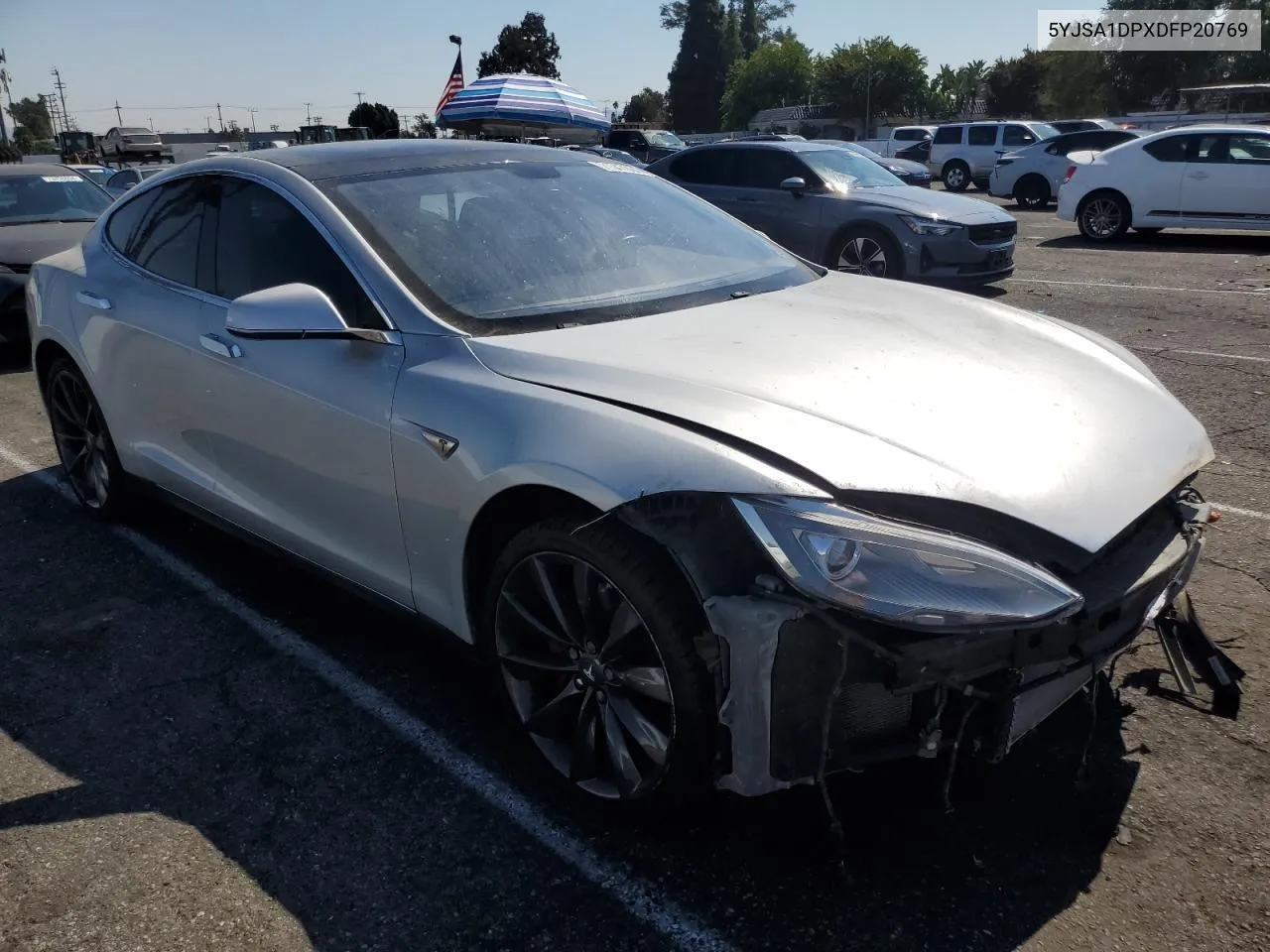 2013 Tesla Model S VIN: 5YJSA1DPXDFP20769 Lot: 71347064