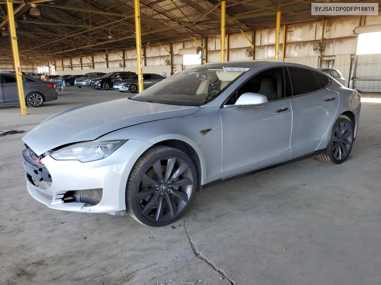 2013 Tesla Model S VIN: 5YJSA1DP0DFP18819 Lot: 71637424