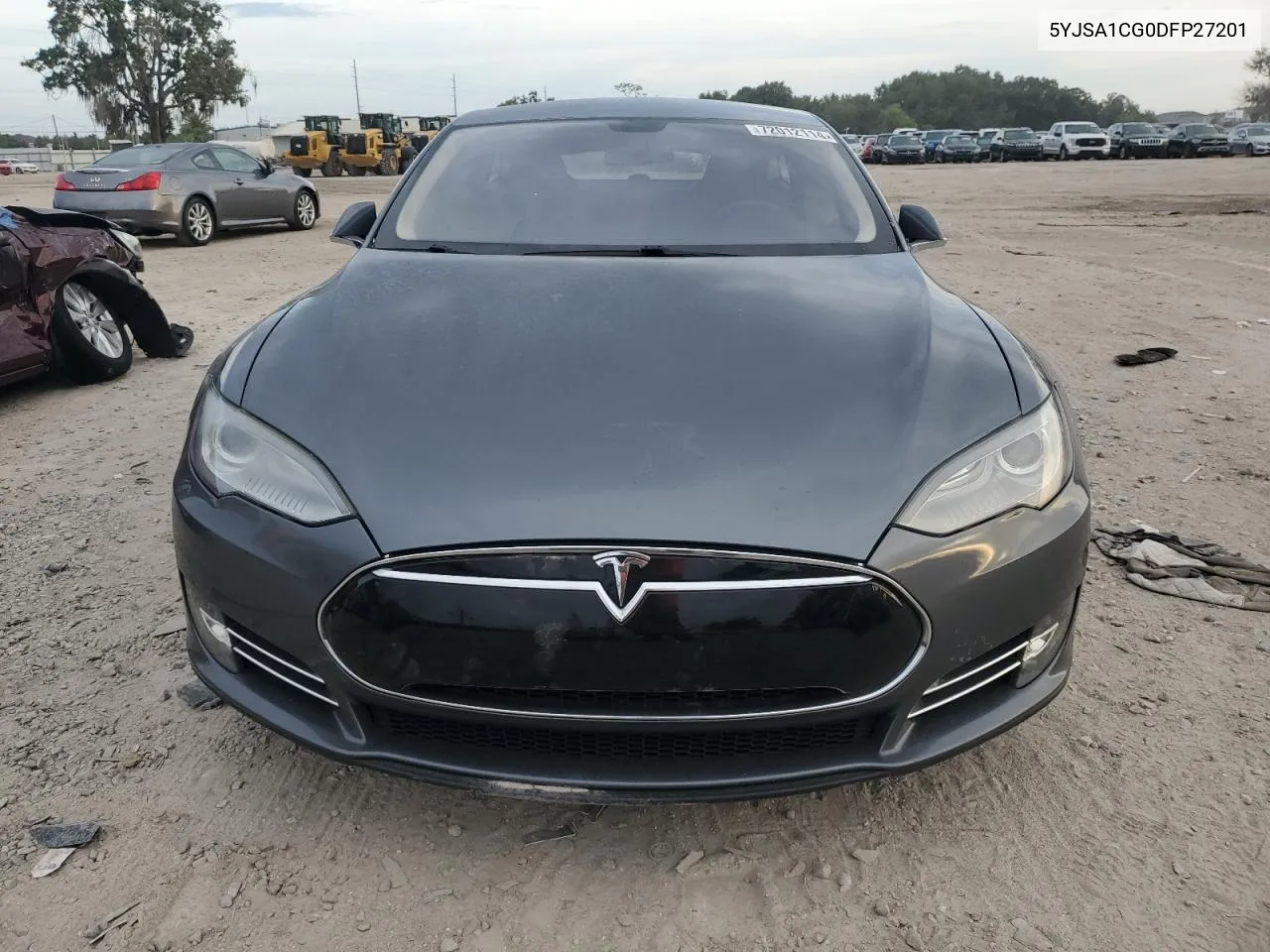 2013 Tesla Model S VIN: 5YJSA1CG0DFP27201 Lot: 72012114