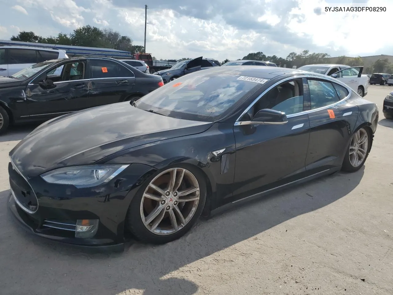 2013 Tesla Model S VIN: 5YJSA1AG3DFP08290 Lot: 72153474