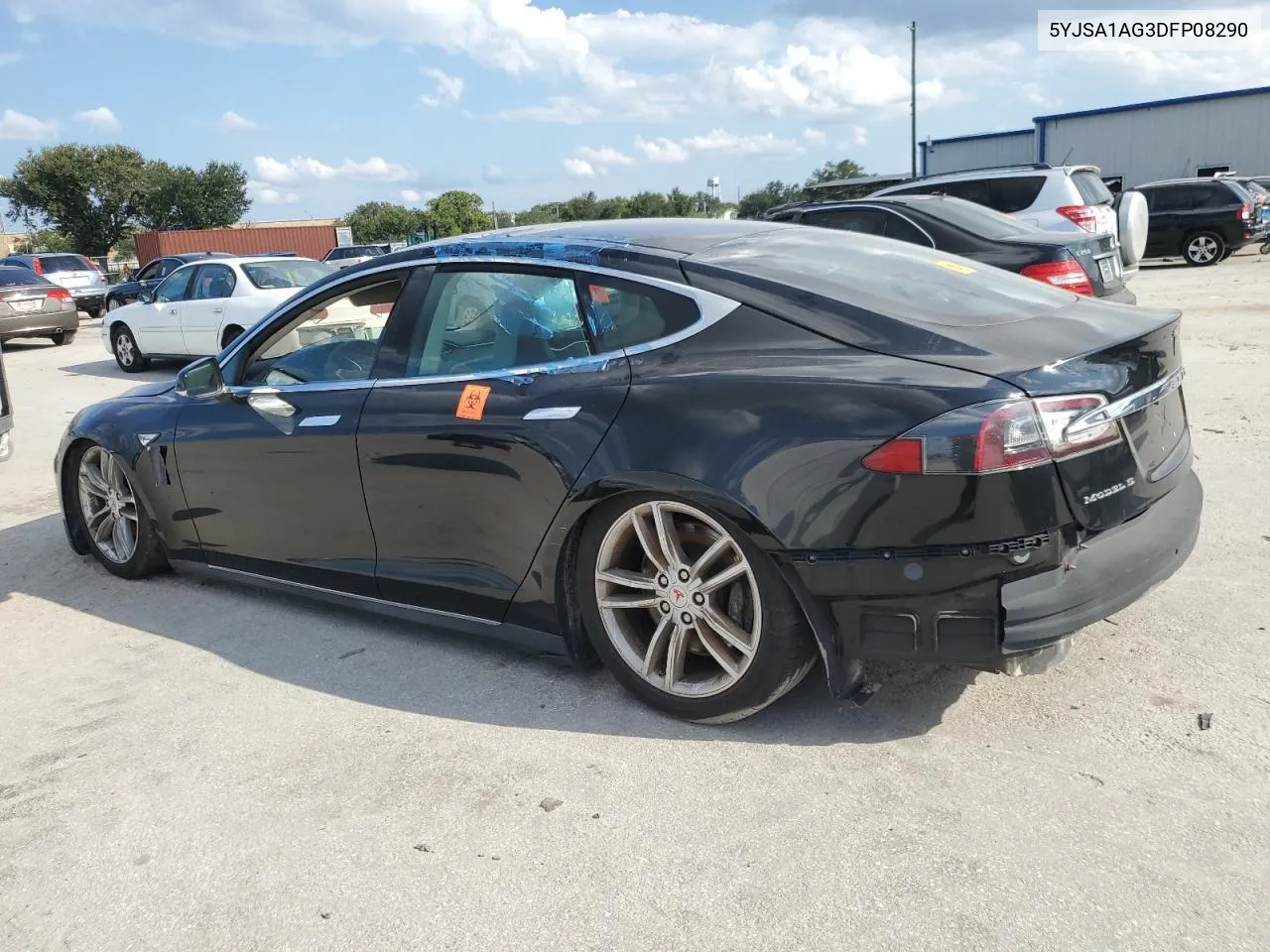 2013 Tesla Model S VIN: 5YJSA1AG3DFP08290 Lot: 72153474