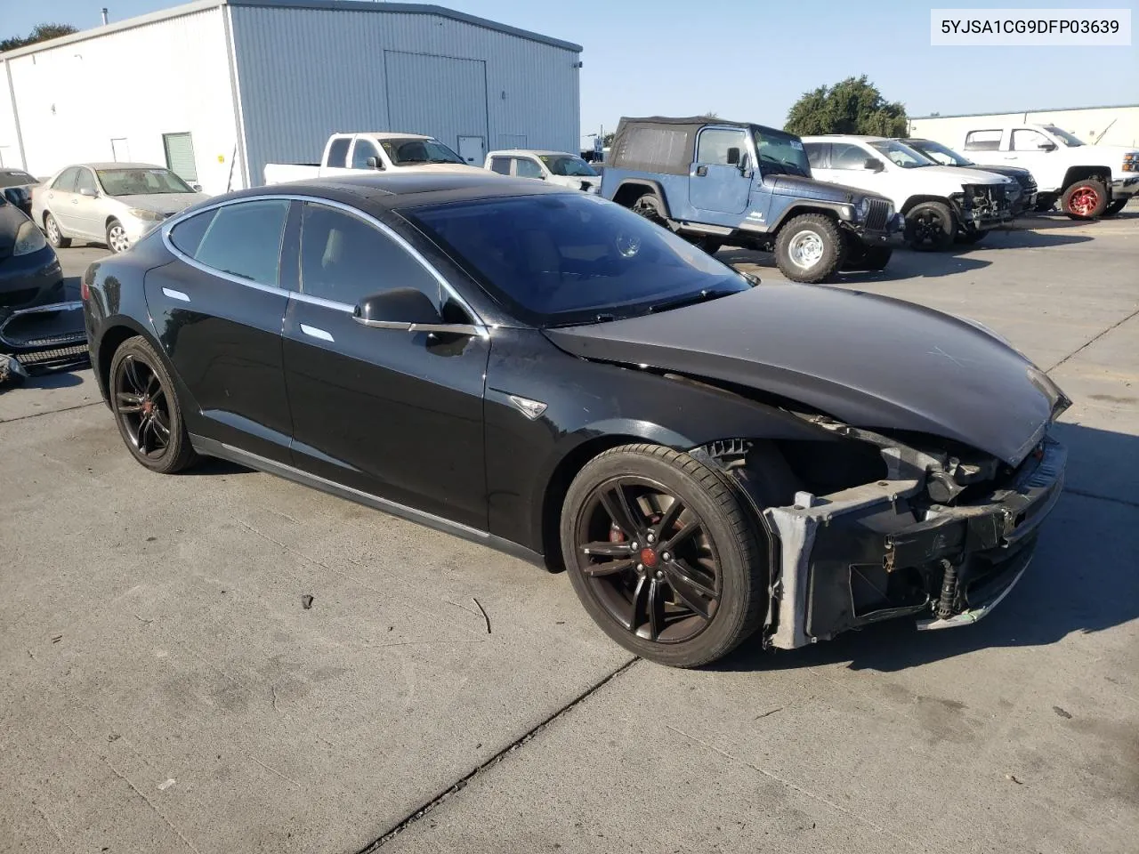 2013 Tesla Model S VIN: 5YJSA1CG9DFP03639 Lot: 72400214