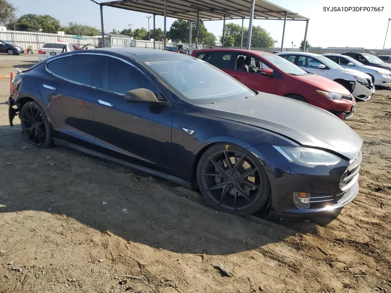 5YJSA1DP3DFP07667 2013 Tesla Model S